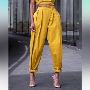 Amazon The Drop Women's Citronelle Sculpted Pleat Pull-on Pants